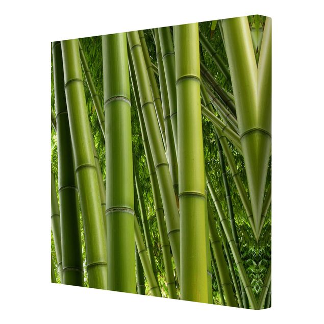 Wanddeko Büro Bamboo Trees