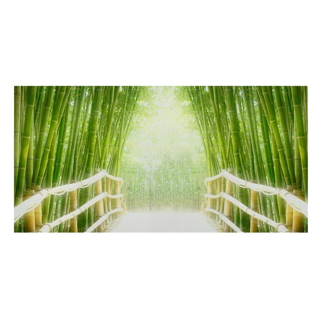 Wanddeko Esszimmer Bamboo Way