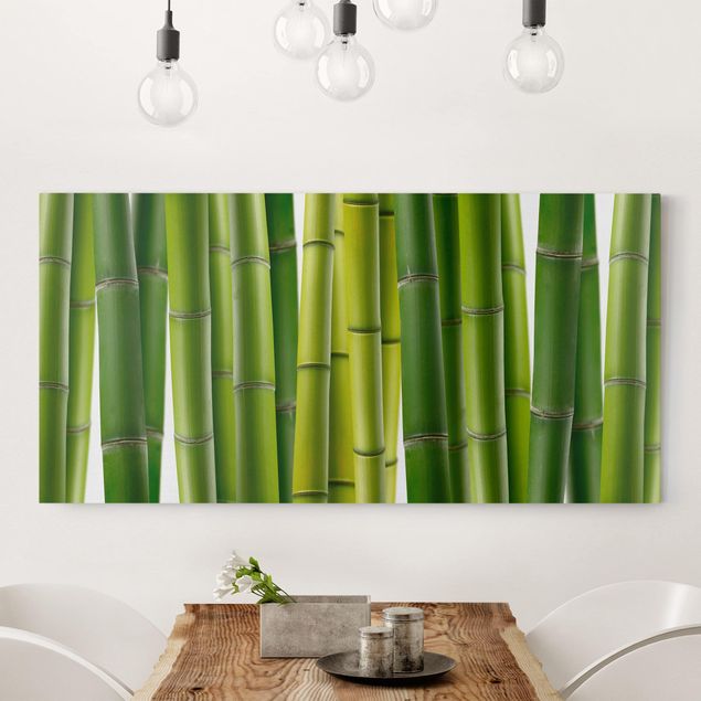 Küche Dekoration Bambuspflanzen