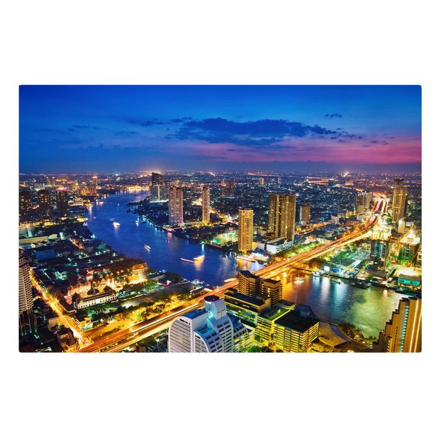 Wanddeko Flur Bangkok Skyline