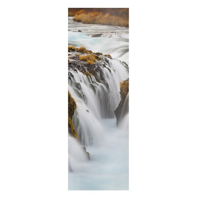 Wanddeko Büro Brúarfoss Wasserfall in Island