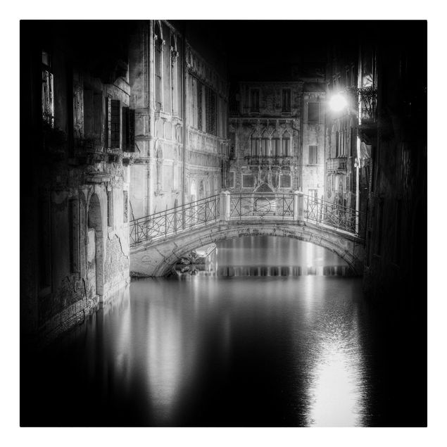 Wanddeko Esszimmer Brücke Venedig