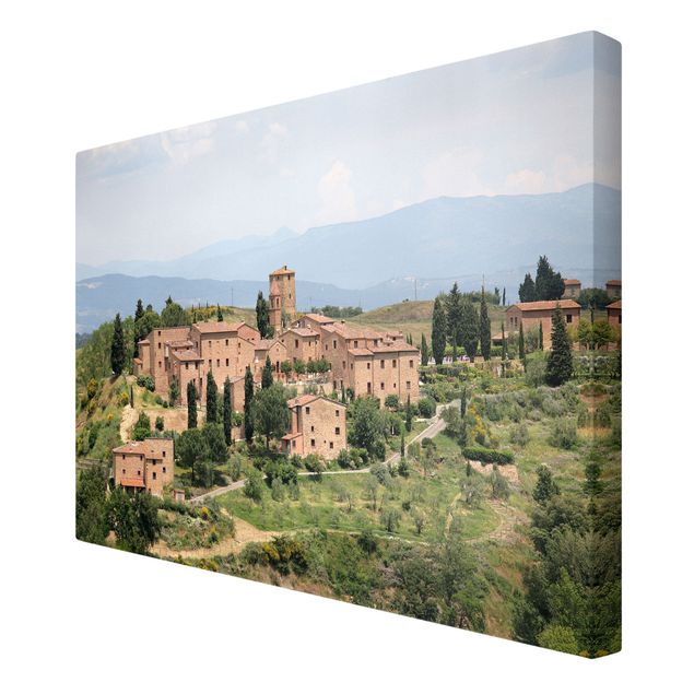 Italien Bilder auf Leinwand Charming Tuscany