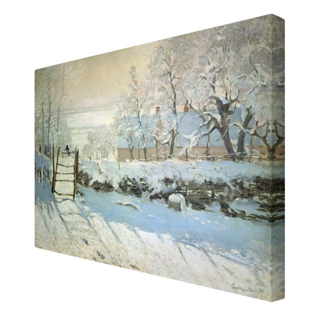 Wanddeko Büro Claude Monet - Die Elster