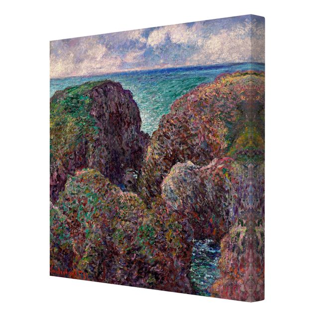 Wanddeko Esszimmer Claude Monet - Felsengruppe Port-Goulphar