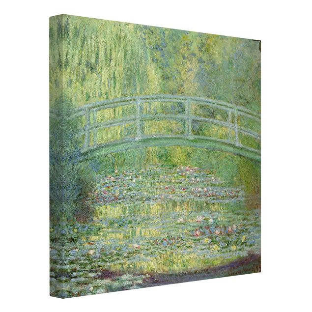 Wanddeko Schlafzimmer Claude Monet - Japanische Brücke