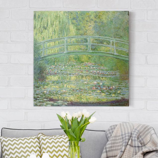 Impressionismus Bilder kaufen Claude Monet - Japanische Brücke
