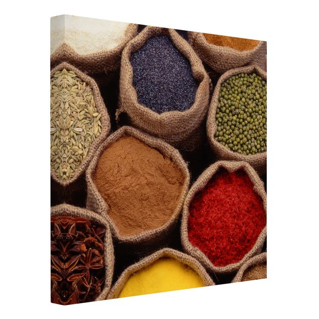 Wanddeko Büro Colourful Spices