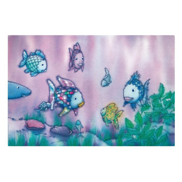 Wanddeko Babyzimmer Der Regenbogenfisch - Unterwasserparadies