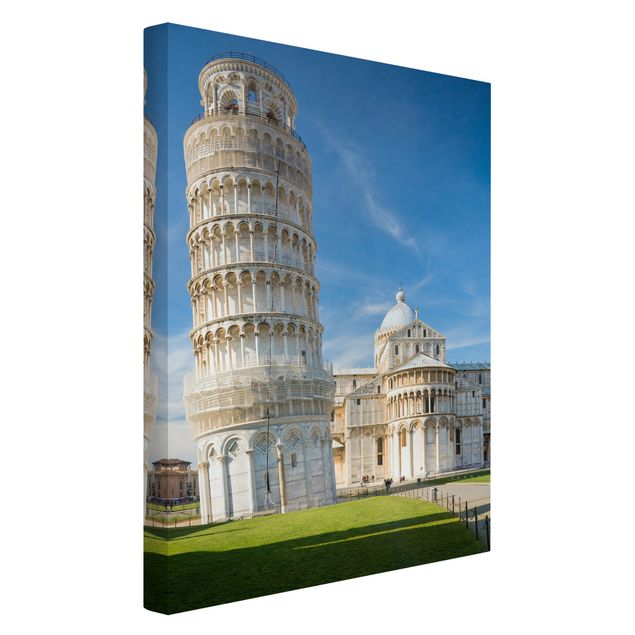 Wanddeko Schlafzimmer Der schiefe Turm von Pisa