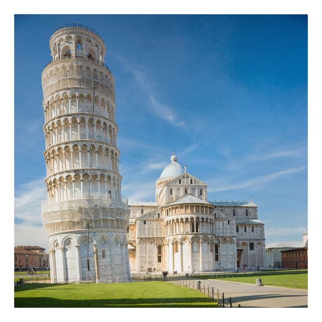 Wanddeko Flur Der schiefe Turm von Pisa