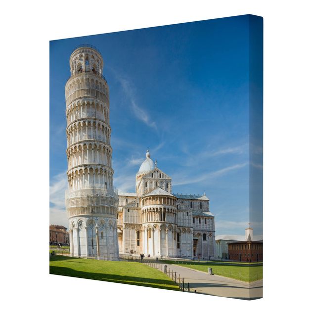Wanddeko Esszimmer Der schiefe Turm von Pisa