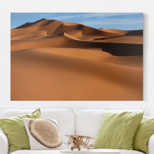 Wanddeko Wohnzimmer Desert Dunes