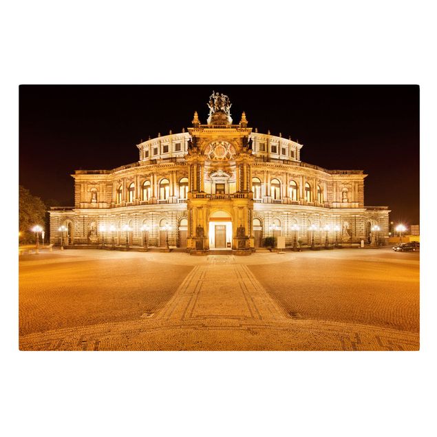 Wanddeko Flur Dresdner Opernhaus