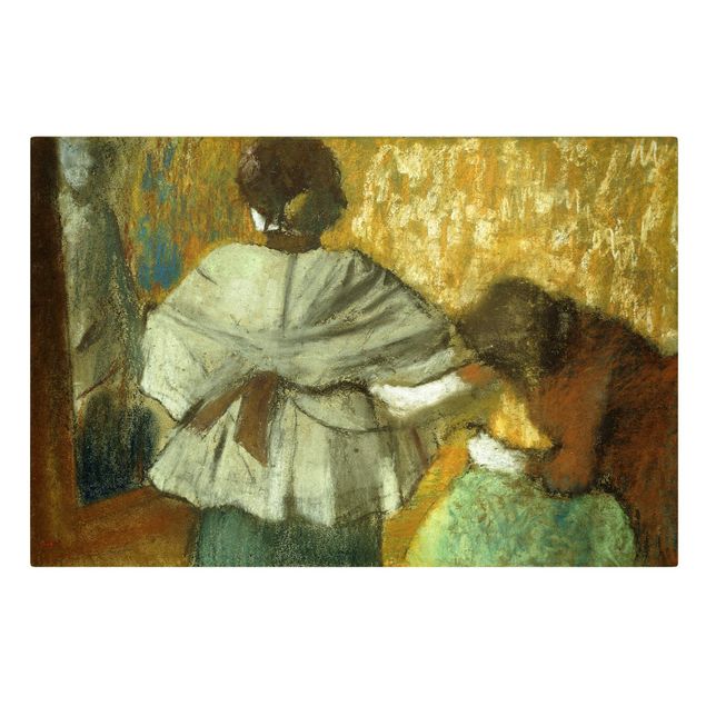 Wanddeko Esszimmer Edgar Degas - Modistin