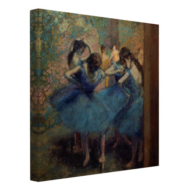 Impressionismus Bilder Edgar Degas - Blaue Tänzerinnen