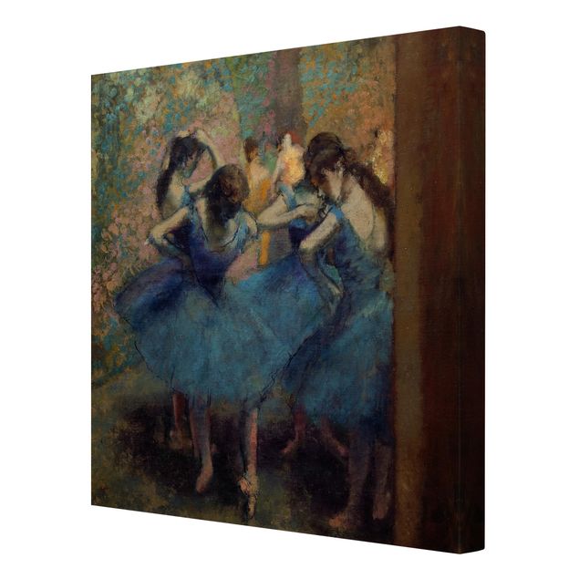 Wanddeko Schlafzimmer Edgar Degas - Blaue Tänzerinnen