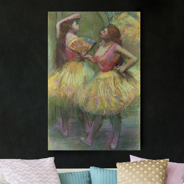 Wandbilder Ballerina Edgar Degas - Zwei Tänzerinnen