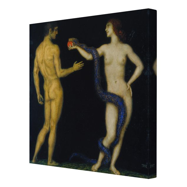 Wanddeko Esszimmer Franz von Stuck - Adam und Eva