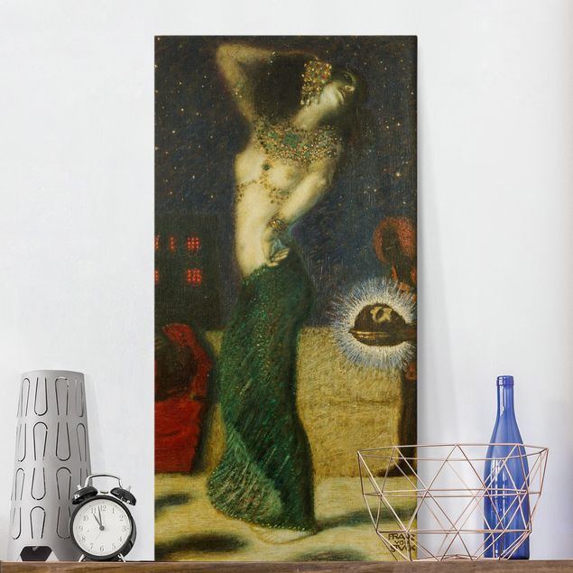 Bilder Art Deco Franz von Stuck - Tanzende Salome