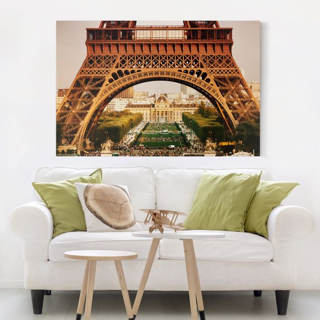 Wanddeko Wohnzimmer Französischer Ausblick