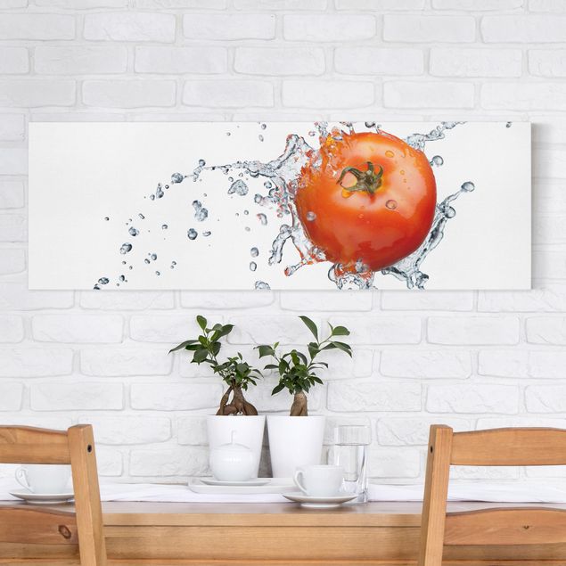 Wanddeko Küche Frische Tomate