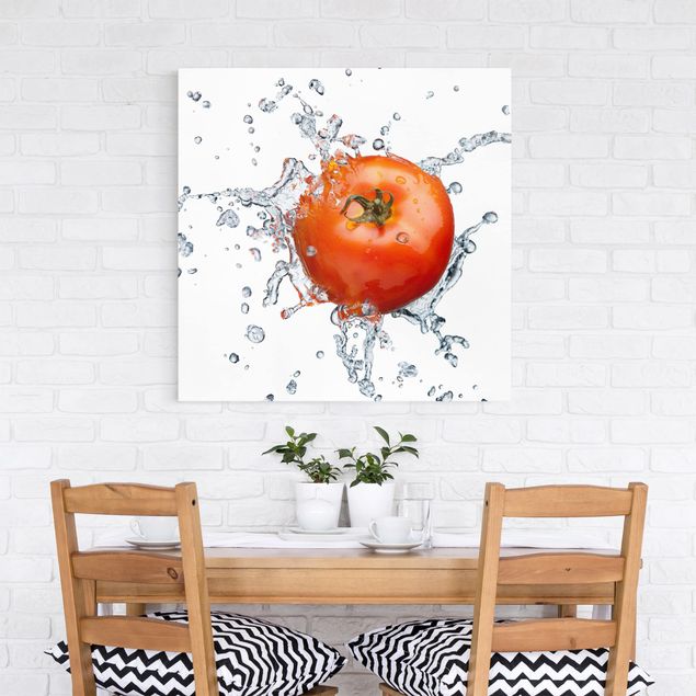 Wanddeko Esszimmer Frische Tomate