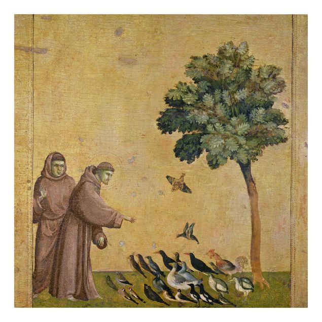 Wanddeko Esszimmer Giotto di Bondone - Der Heilige Franziskus