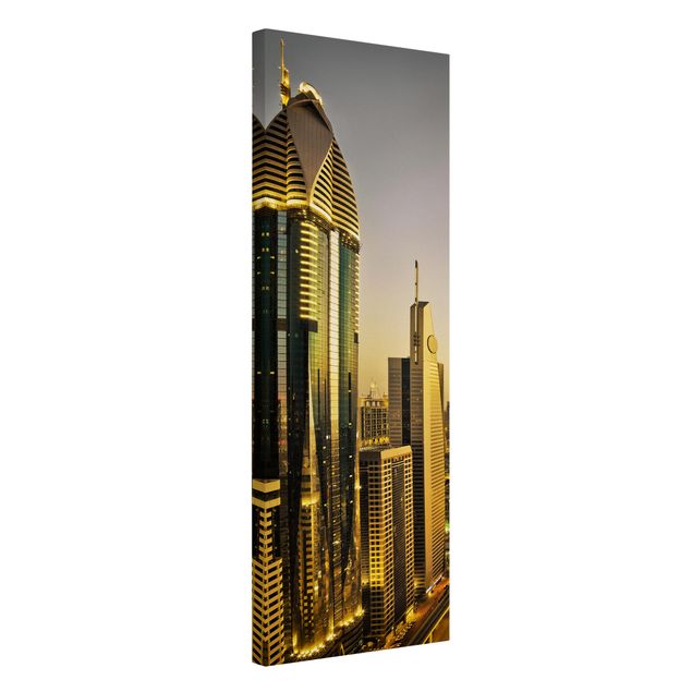 Wanddeko Schlafzimmer Goldenes Dubai