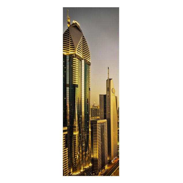 Leinwand Dubai Goldenes Dubai
