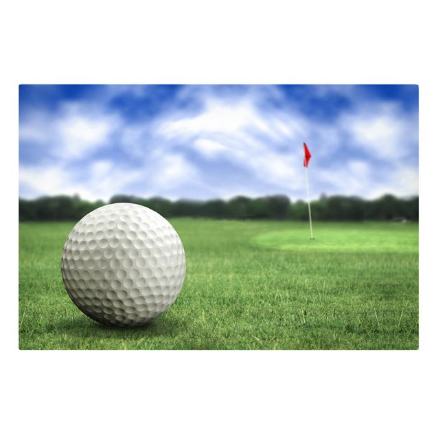Wanddeko Esszimmer Golfball