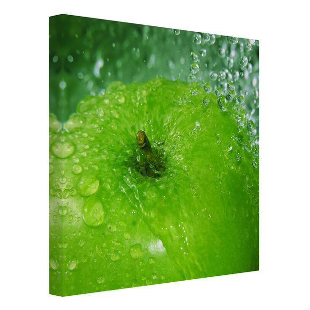 Wanddeko grün Green Apple
