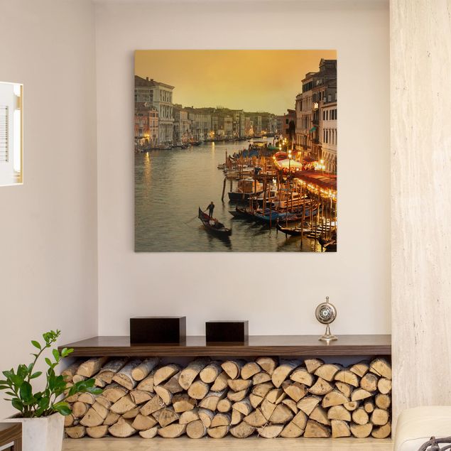 Wanddeko Wohnzimmer Großer Kanal von Venedig
