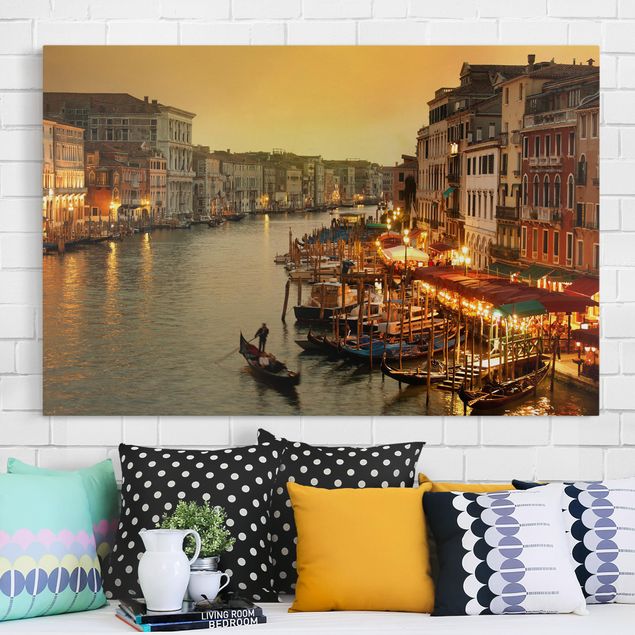 Wanddeko Küche Großer Kanal von Venedig
