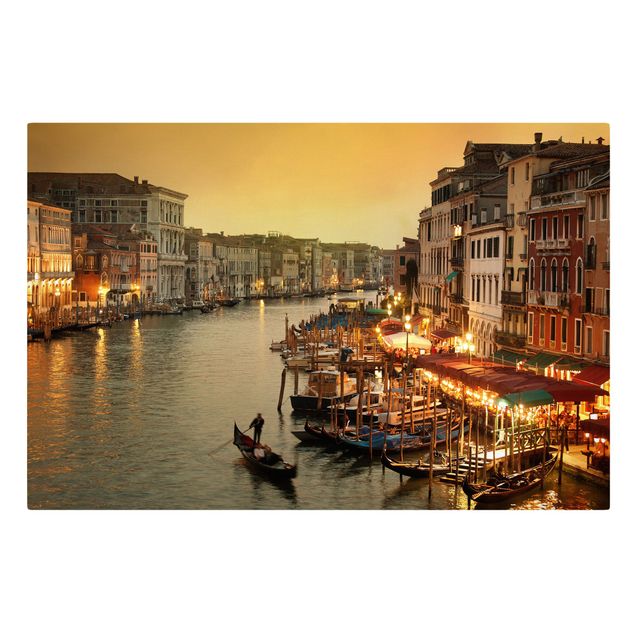 Wanddeko Schlafzimmer Großer Kanal von Venedig