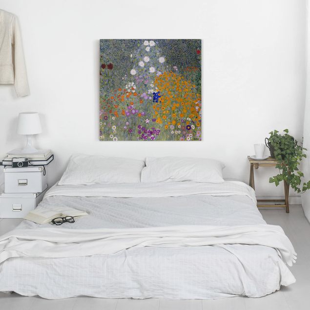 Wanddeko Schlafzimmer Gustav Klimt - Bauerngarten