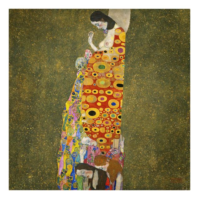 Wanddeko Flur Gustav Klimt - Die Hoffnung II