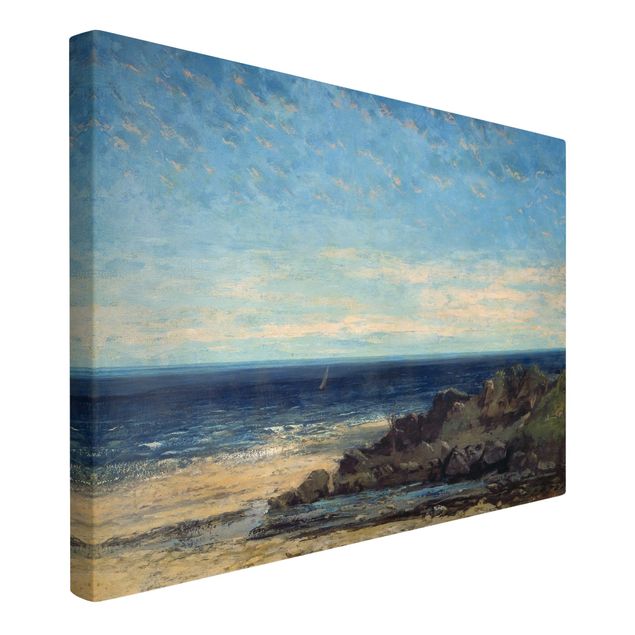 Wanddeko Flur Gustave Courbet - Blaues Meer