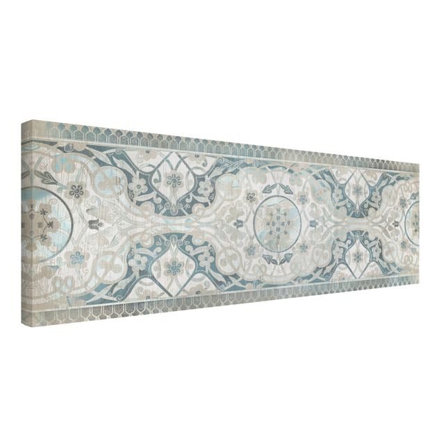 Wanddeko Esszimmer Holzpaneel Persisch Vintage I