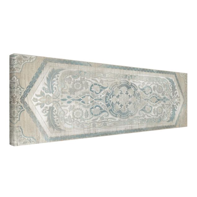 Wanddeko Esszimmer Holzpaneel Persisch Vintage IV