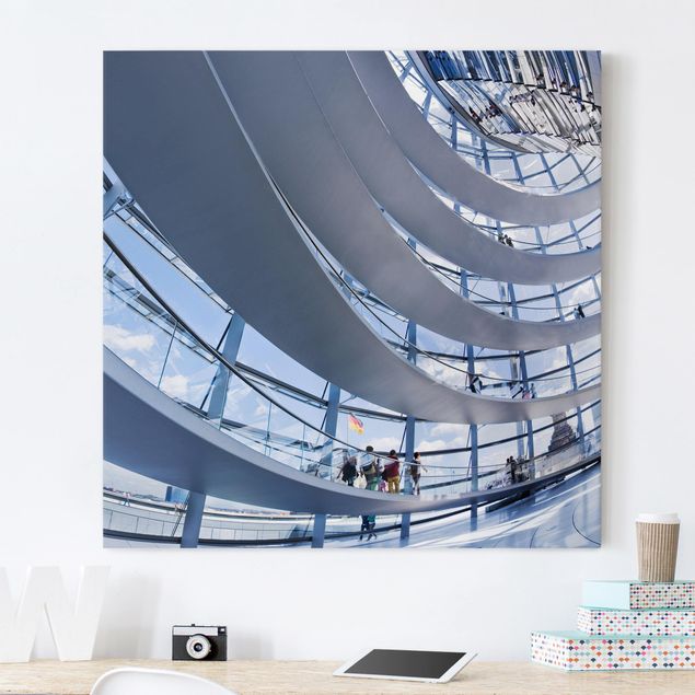 Leinwandbilder New York Im Berliner Reichstag