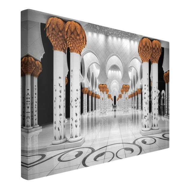 Wanddeko Esszimmer In der Moschee