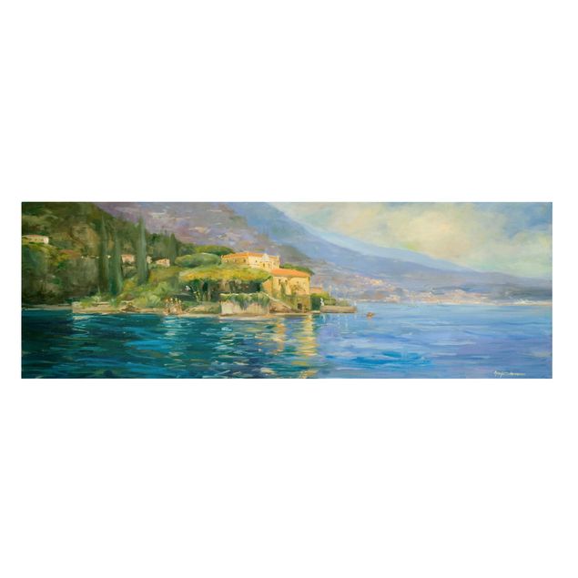 Wanddeko Esszimmer Italienische Landschaft - Meer