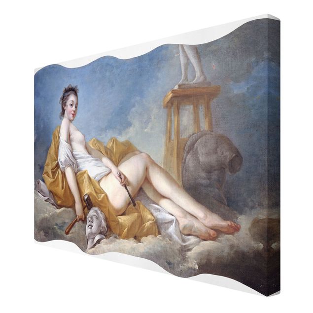 Wanddeko Büro Jean Honoré Fragonard - Personifikation der Malerei