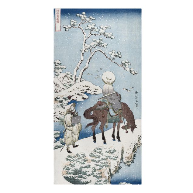 Wanddeko Esszimmer Katsushika Hokusai - Der chinesische Dichter