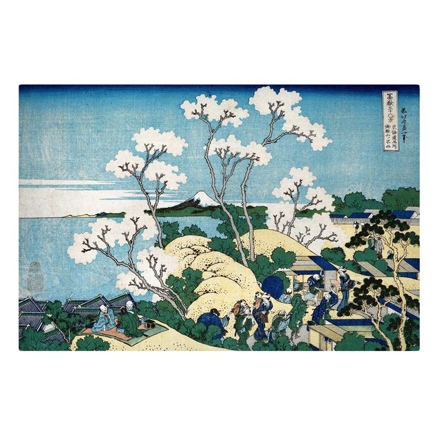 Wanddeko Büro Katsushika Hokusai - Der Fuji von Gotenyama