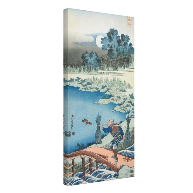 Wanddeko Flur Katsushika Hokusai - Reisträger