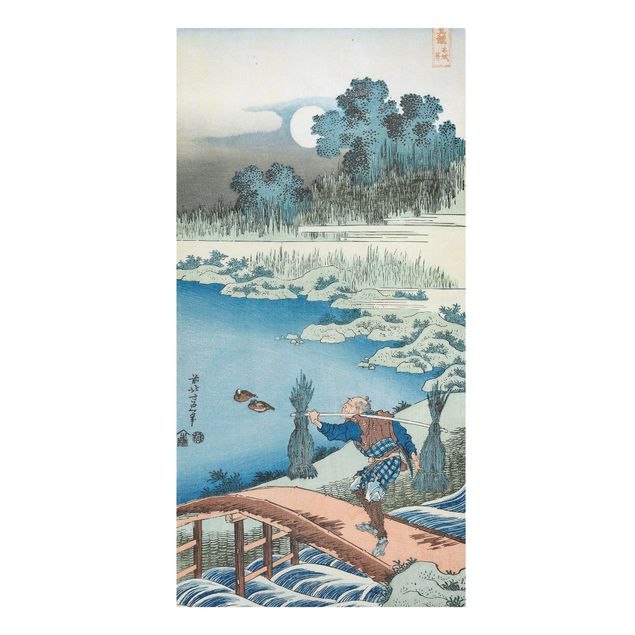 Wanddeko Esszimmer Katsushika Hokusai - Reisträger