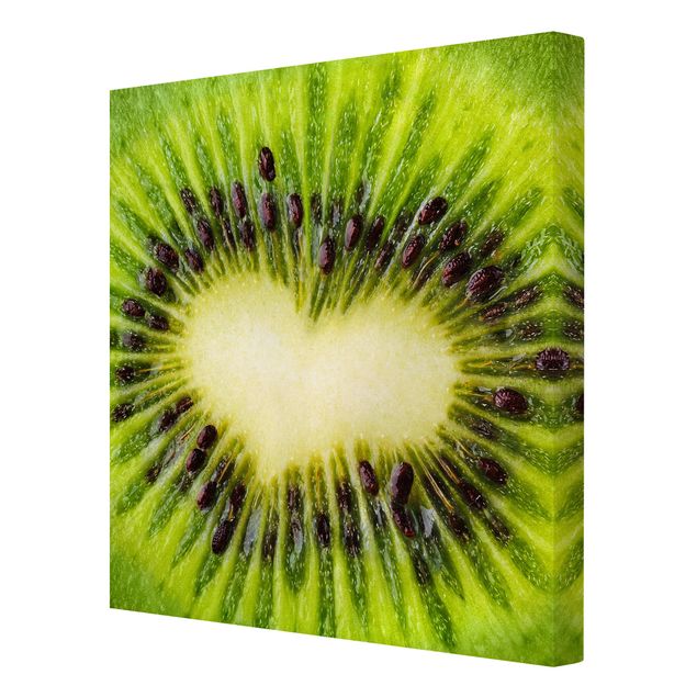 Wohndeko Obst Kiwi Heart