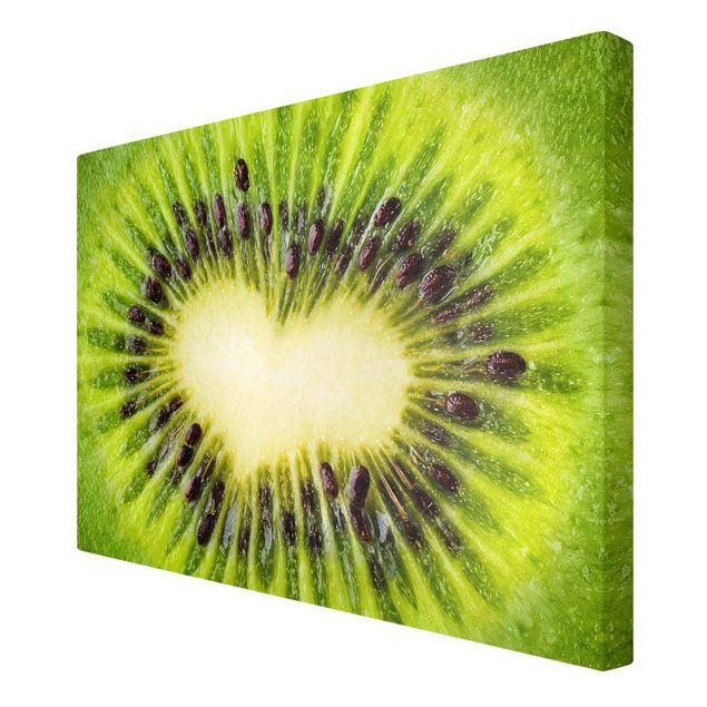 Wohndeko Obst Kiwi Heart